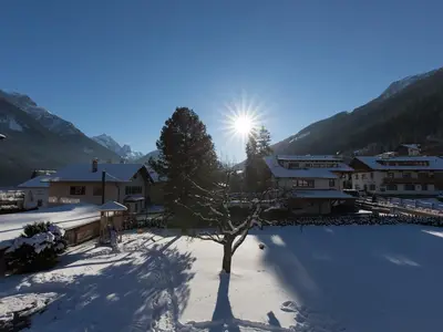 Garten im Winter