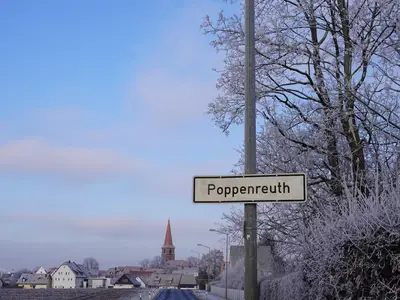 Ansicht nach Poppenreuth - Winter