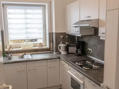 Küche, Essbereich, Wohnzimmer