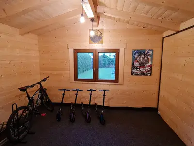 Alpina Alm Bikehütte für Ihren Drahtesel