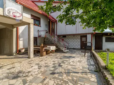 outside