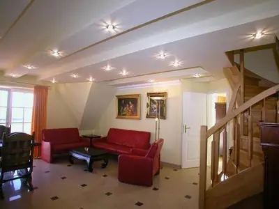 8 "Sonnenkamp" Maisonette Wohnzimmer