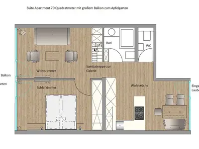 Ferienwohnung für 4 Personen (70 m²) in Gaienhofen 10/10