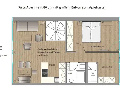 Ferienwohnung für 4 Personen (80 m²) in Gaienhofen 9/10