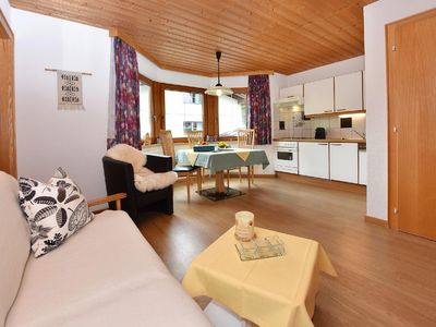 Wohnbereich. Wohnung Philipp - wohlfühlen im Urlaub - Galtür Tirol Paznaun-Ischgl