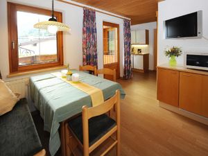 Essbereich. Wohnung Daniela - Wohnkueche- Galtür Tirol