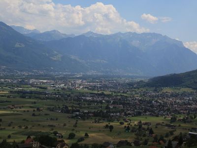 Blick auf Werdenberg / Buchs