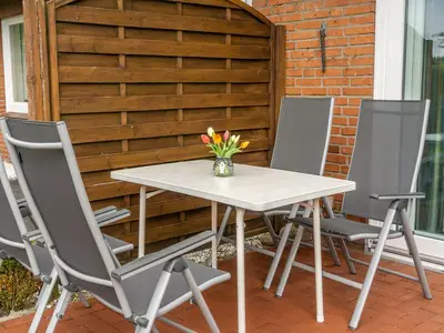 Sitzgruppe auf der Terrasse