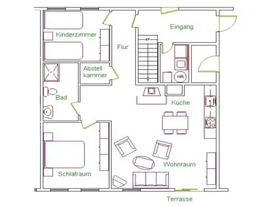 Ferienwohnung für 4 Personen (75 m²) in Garding, Kirchspiel 9/10