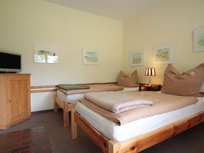 Gemütliches Wohn-/Schlafzimmer mit 2 Einzelbetten