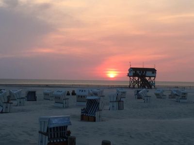 Sonnenuntergang am Strand