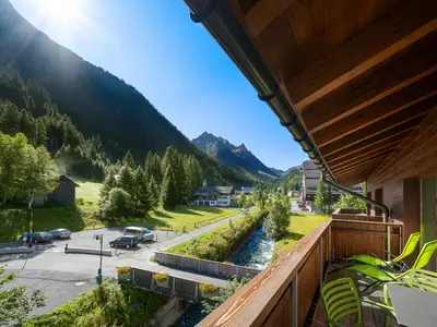 Balkon. Blick vom Balkon
