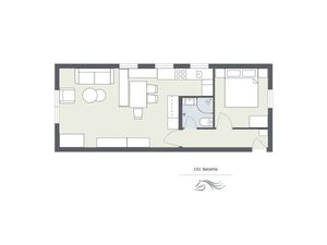 Ferienwohnung für 5 Personen (45 m²) in Gargellen