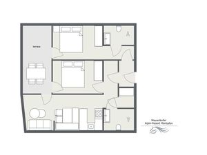 Ferienwohnung für 6 Personen (56 m²) in Gargellen