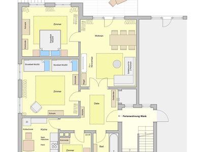 Ferienwohnung für 6 Personen (90 m²) in Garmisch-Partenkirchen 5/10