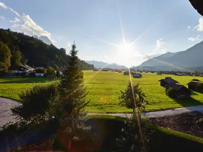 Balkon. Blick vom Westbalkon