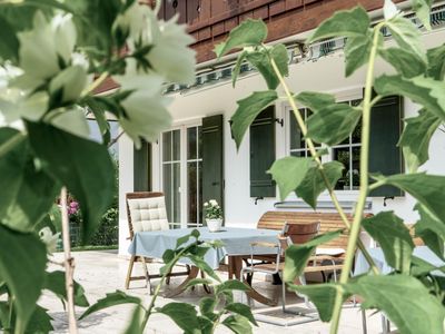 Terrasse für Frühstück und Aufenthalt