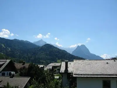 Aussicht vom Balkon