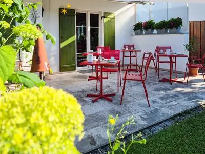 Frühstück auf der Terrasse