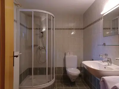 WC und Dusche