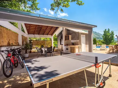 Tischtennis, 2 MTB-Bikes, Fußballplatz und vieles mehr für Ihren Aktivurlaub