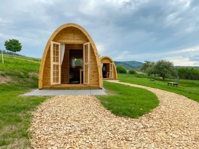 Außenansicht Campingpods