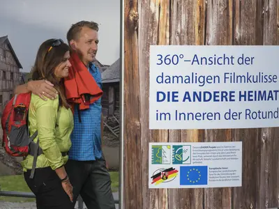 360-Grad-Ansicht des Filmdrehortes "Hemat"i