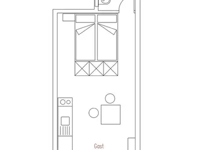 Ferienwohnung für 2 Personen (20 m²) in Geierswalde 3/10