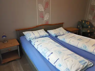 Ferienwohnung im Erdgeschoss: Schlafzimmer 1
