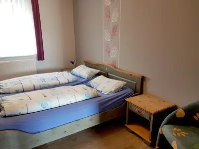Ferienwohnung im Erdgeschoss: Schlafzimmer 1