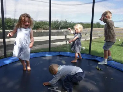 Unser Trampolin