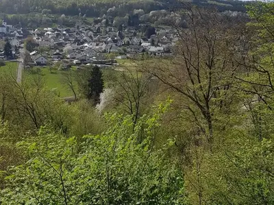 Ein Blick von der Holzbachschlucht