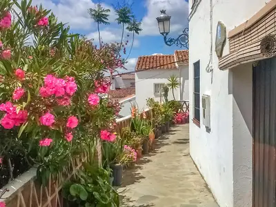 outside