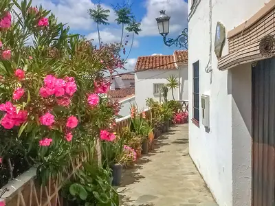 outside