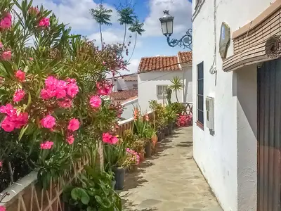 outside