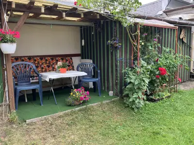 Sitzecke im Garten