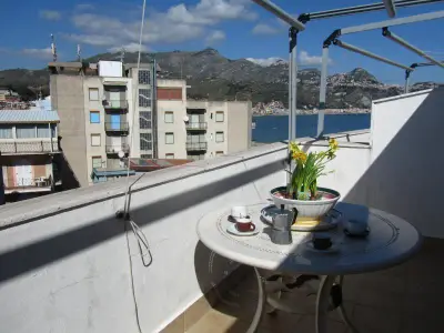 Meerblick von der Terrasse