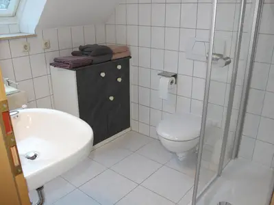 Ferienwohnung Helene Badezimmer