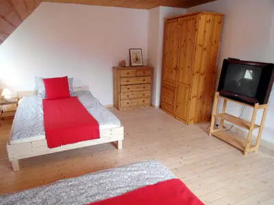 Haus Fried FeWo Oben Schlafzimmer Nr. 2