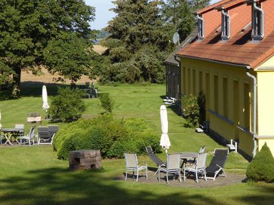 Terrasse. Alle Freisitze mit Grillpodest und Stromanschluss