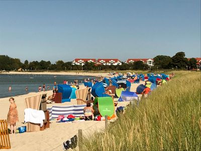 Ort allgemein. Strandleben in Glowe