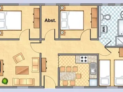 Ferienwohnung für 6 Personen (100 m²) in Glowe 9/9