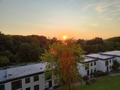 Aussicht vom Balkon