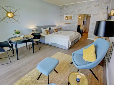 Essbereich im Wohnzimmer