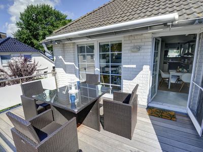 Balkon mit gemütlicher Sitzecke