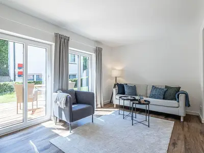 Helles und freundliches Wohnzimmer