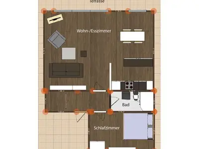 Ferienwohnung für 4 Personen (55 m²) in Glücksburg 8/10