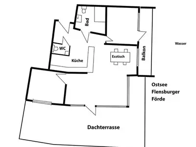 Ferienwohnung für 4 Personen (72 m²) in Glücksburg 4/10