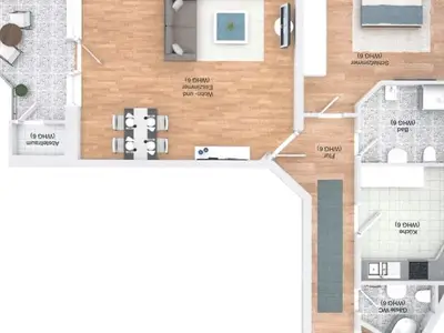 Ferienwohnung für 2 Personen (88 m²) in Glücksburg 5/10