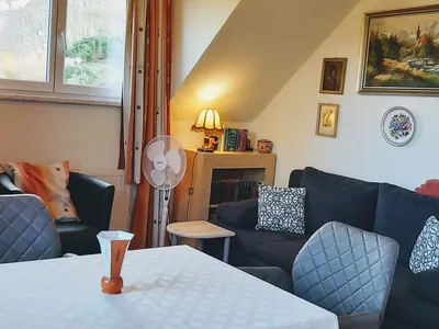 Sitzecke im Wohnzimmer
